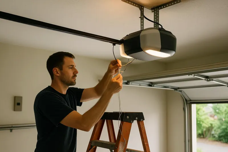 Garage Door Opener Installation in Aripeka